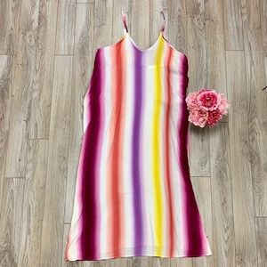 Rainbow Maxi Dress